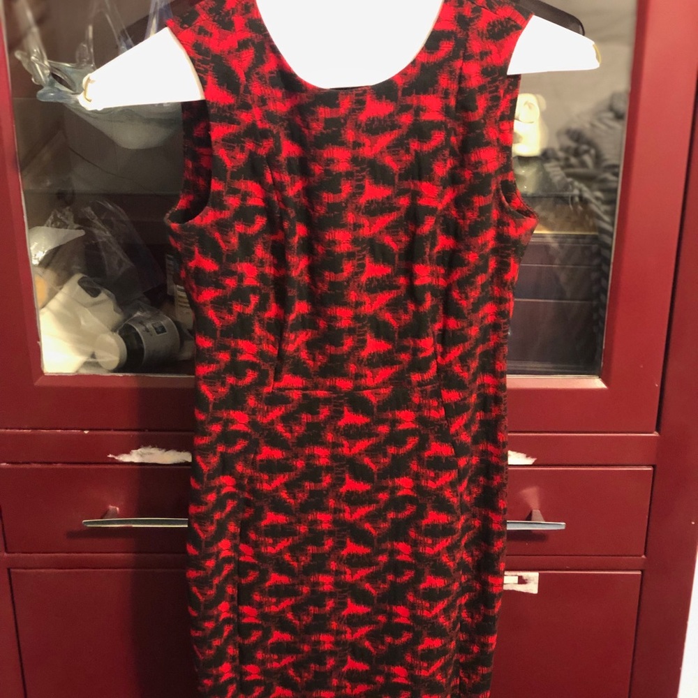 Calvin Klein red dress
